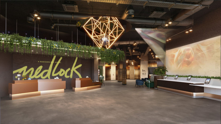 Radisson Blu Medlock Hotel, Manchester Lobby