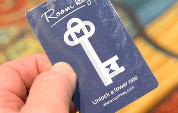 Hotel Room Key Card Branding