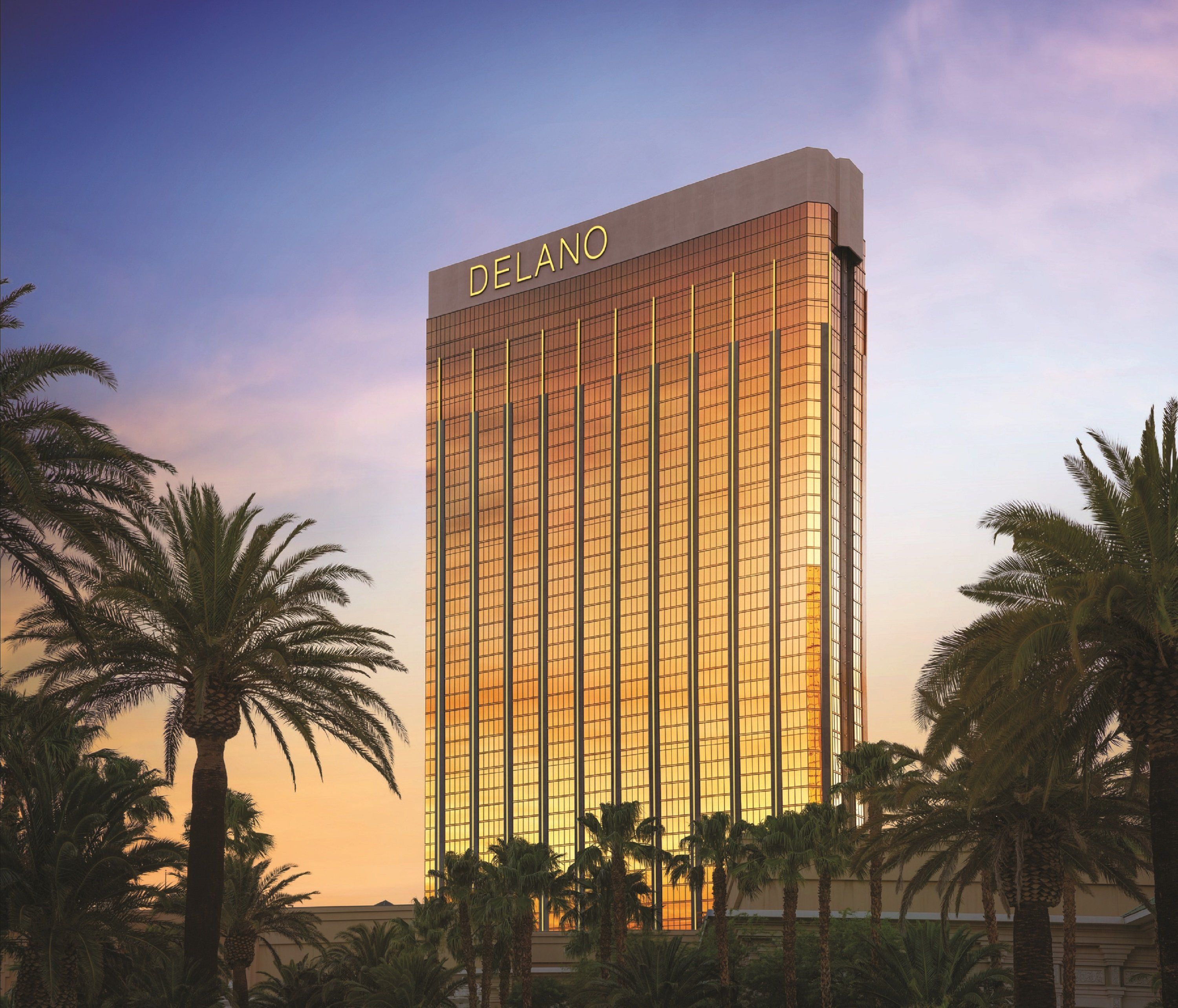 Delano Las Vegas Nevada All Suite Hotel Room Key Card Sky Blue 2016 Issued 