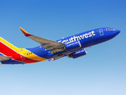 Phoenix, Arizona – Southwest Airlines Boeing 737-700 airplane at Phoenix Sky Harbor airport (PHX) in the United States.