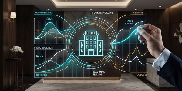 Hotel revenue management with pricing analytics