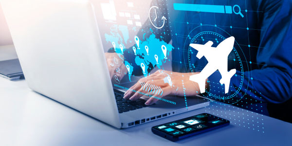 Search for air travel information.,Air ticket booking for travel