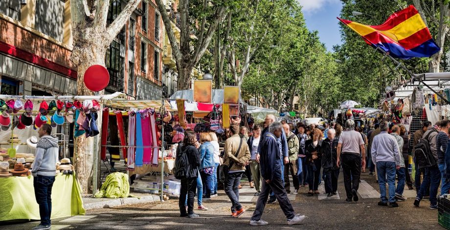 Madrid's El Rastro market