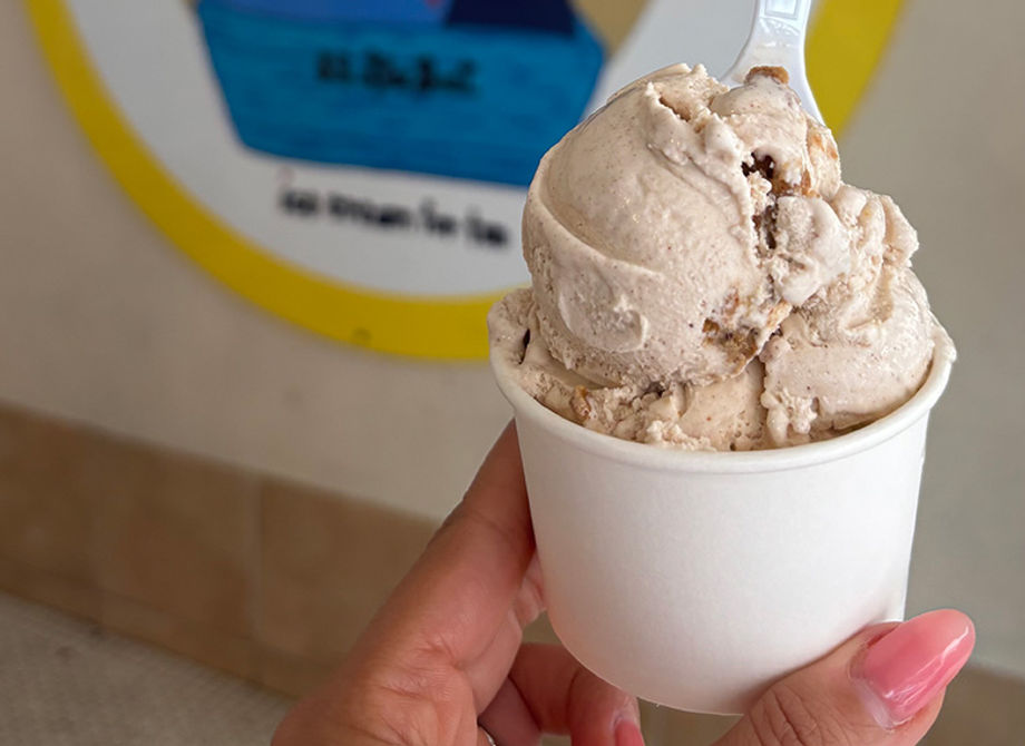 Grab some dessert at the Love Boat Creamery.