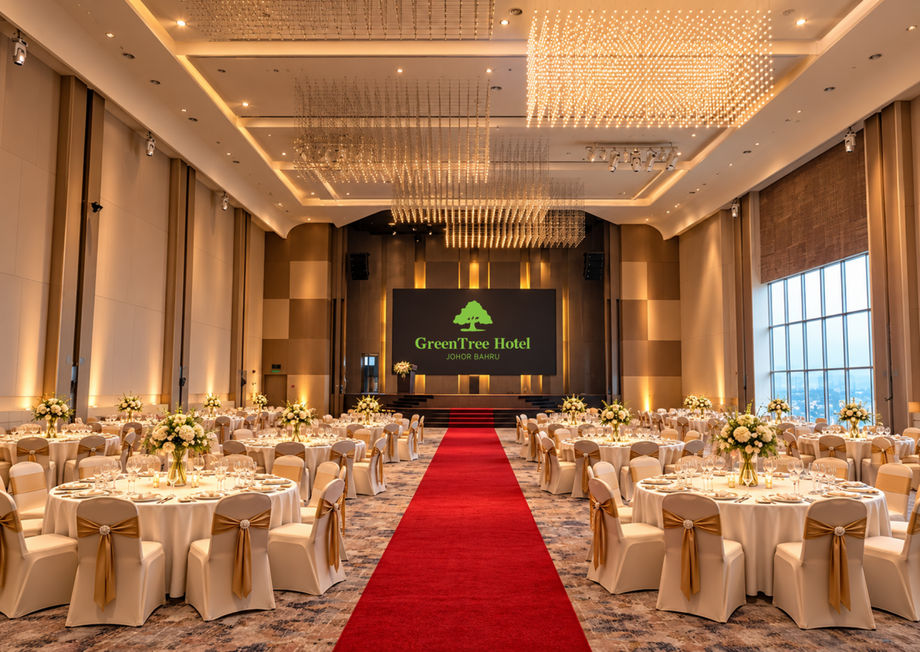 The Canopy Grand Ballroom accommodates up to 500 guests for banquets or 700 in a theatre layout.