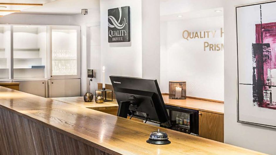 Quality Hotel Prisma Lobby