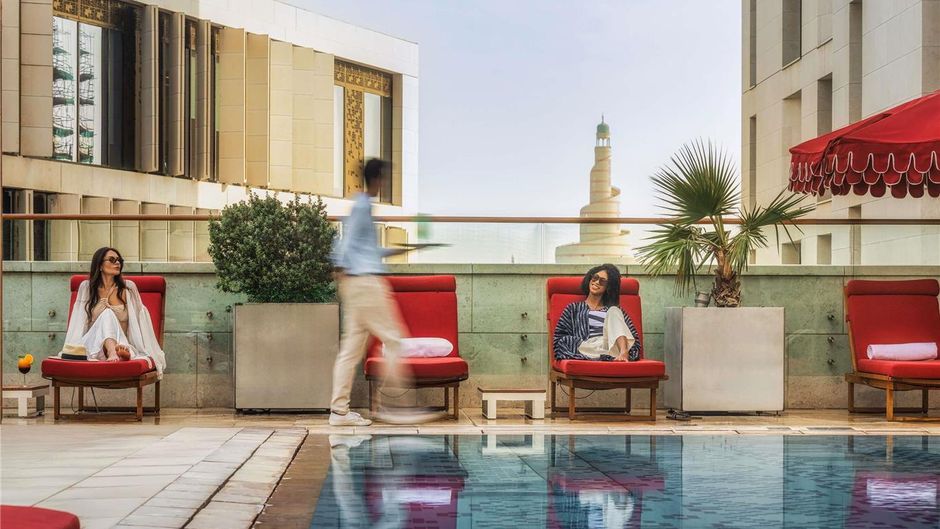 Alwadi Hotel Doha-MGallery Pool