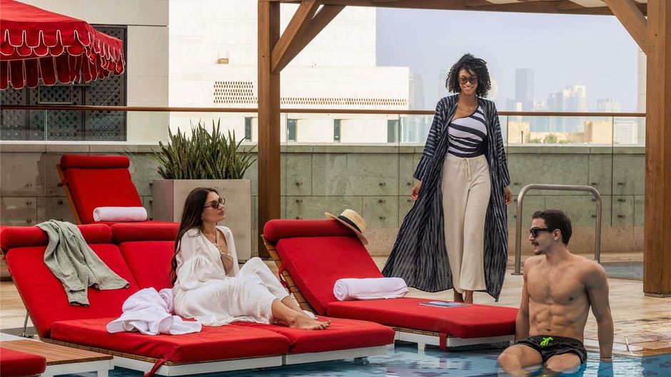 Alwadi Hotel Doha-MGallery Pool
