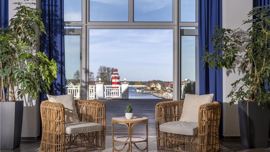 Precise Resort Hafendorf Rheinsberg Lobby