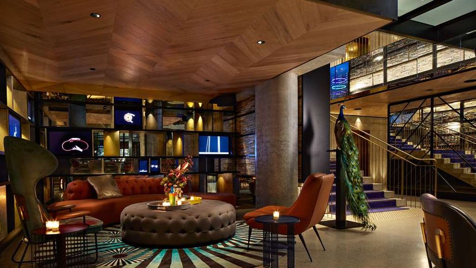 QT Melbourne Lobby
