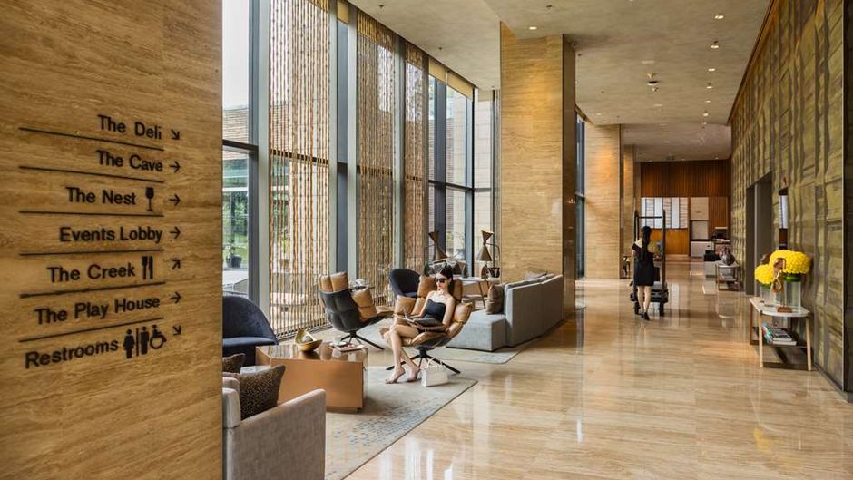 The Den, Bengaluru Lobby