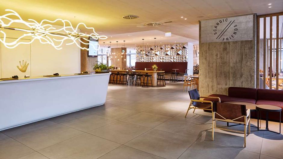 Scandic Frankfurt Museumsufer Lobby