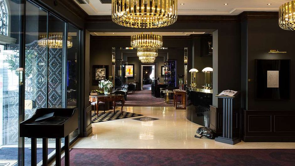 Le Palais Art Hotel Prague Lobby