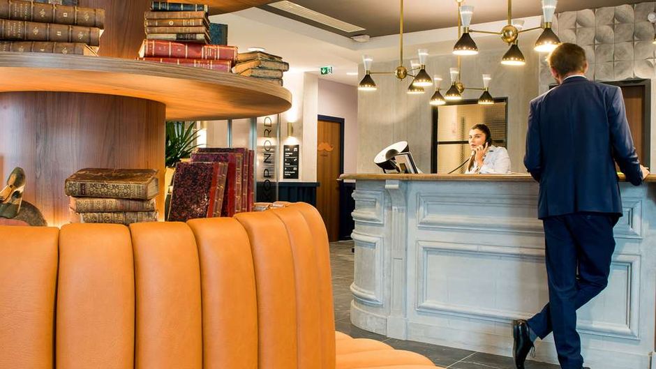 Kopster Hotel Lyon Groupama Stadium Lobby
