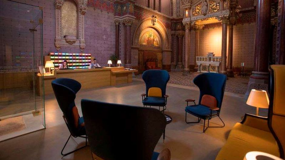 Fourviere Hotel Lyon Lobby