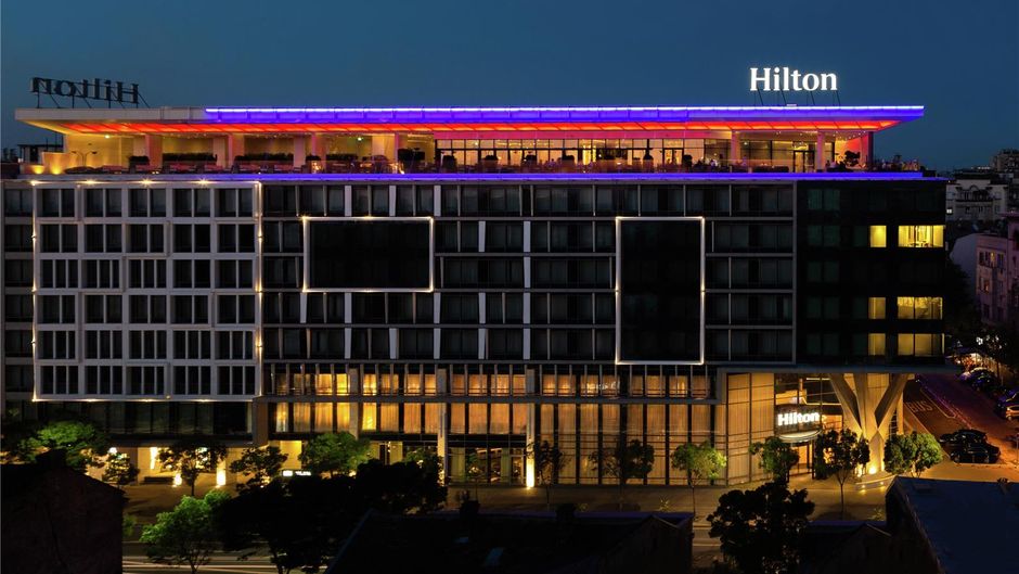 Hilton Belgrade Exterior