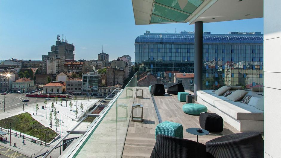 Hilton Belgrade Exterior