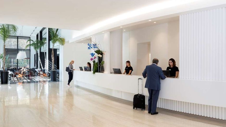 Hotel Puerta America Madrid Lobby