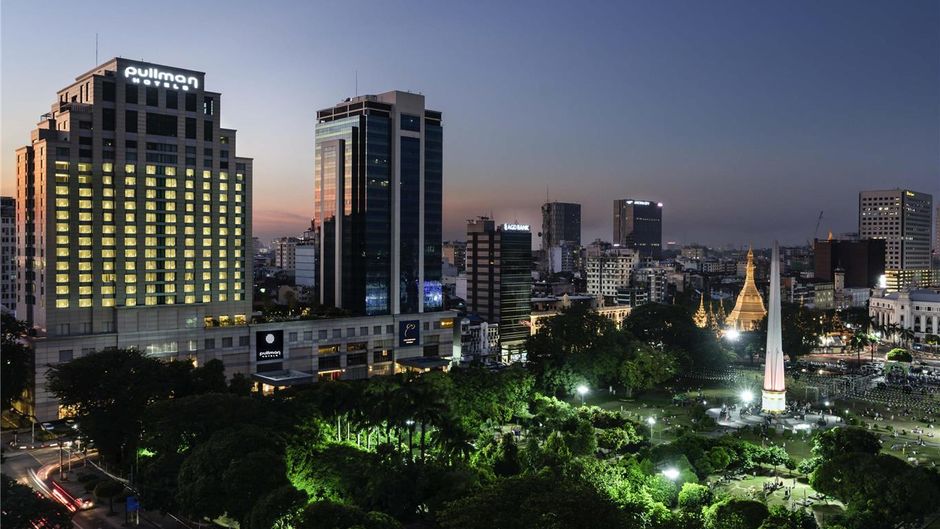 Pullman Yangon Centrepoint Hotel Exterior