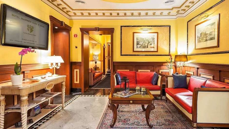 Hotel Manfredi Lobby