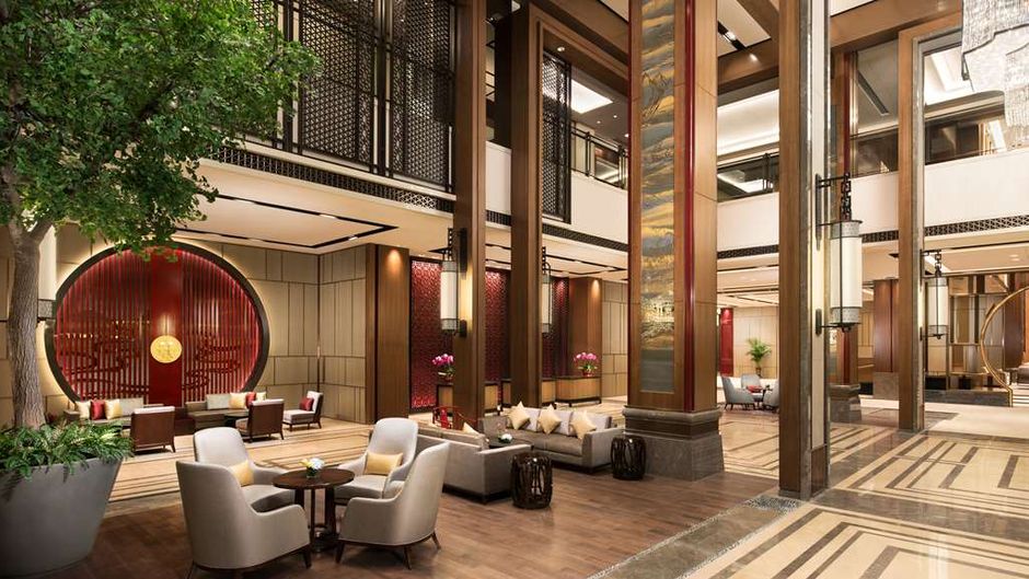 Shangri-La Hotel, Jinan Lobby