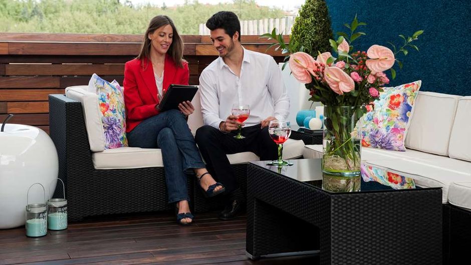 Jardines de Sabatini Apartosuites Restaurant