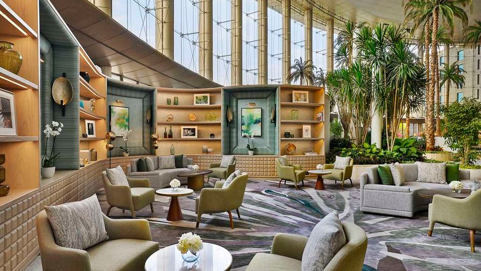 Waldorf Astoria Cairo Heliopolis Lobby