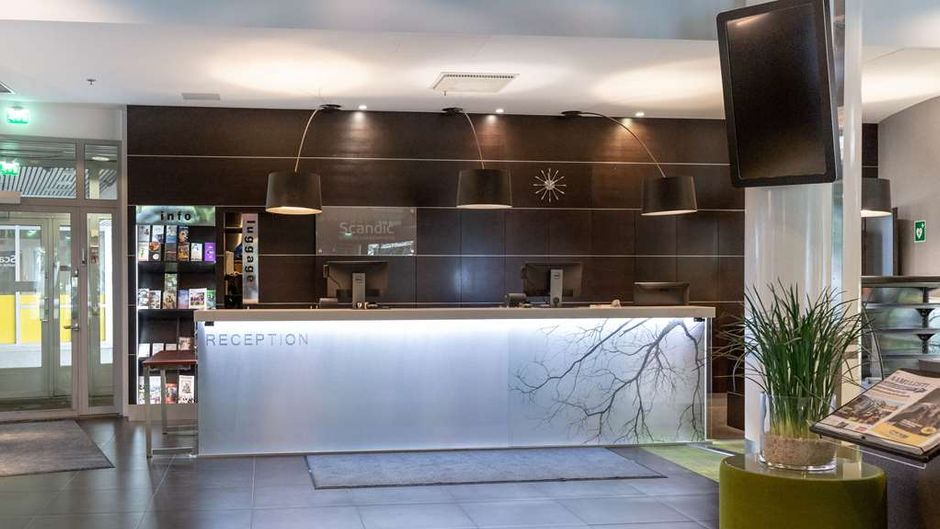 Scandic Hameenpuisto Tampere Lobby