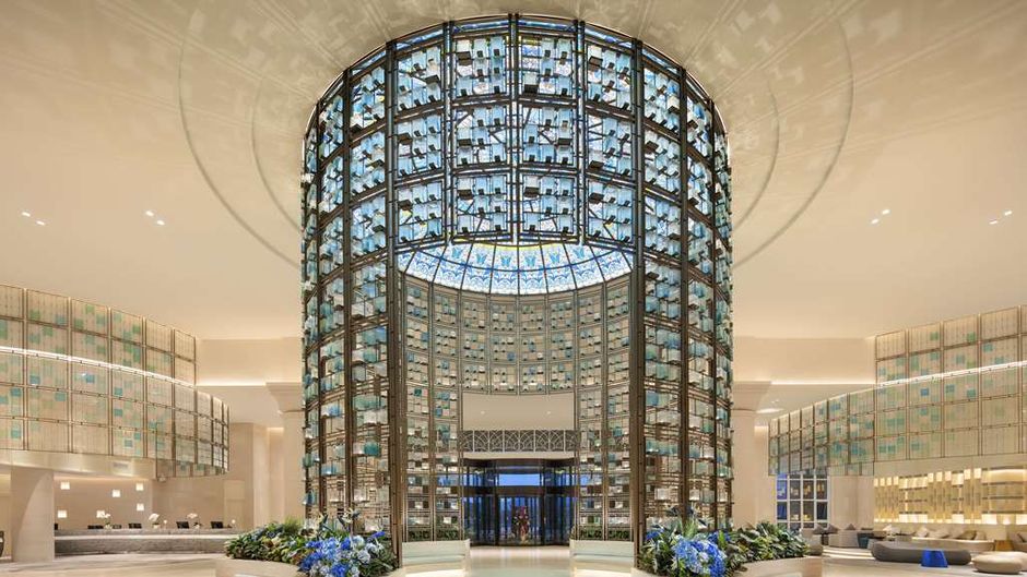 Hilton Dalian Golden Pebble Beach Resort Lobby