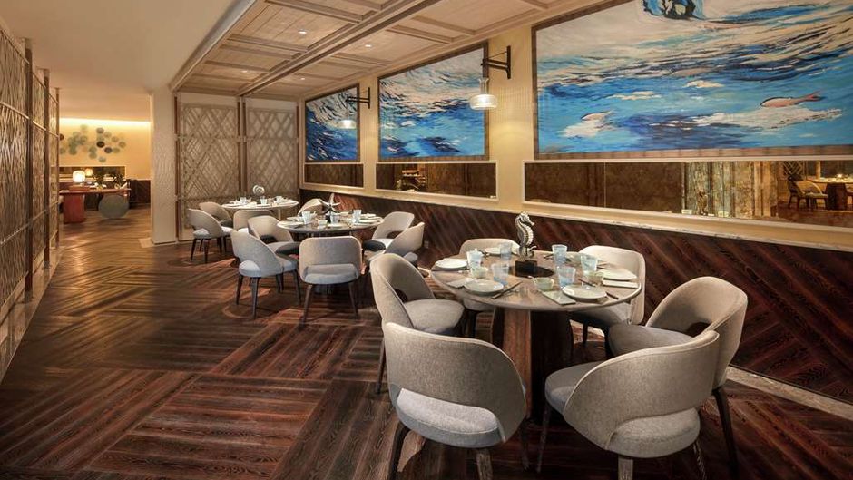 Hilton Dalian Golden Pebble Beach Resort Restaurant