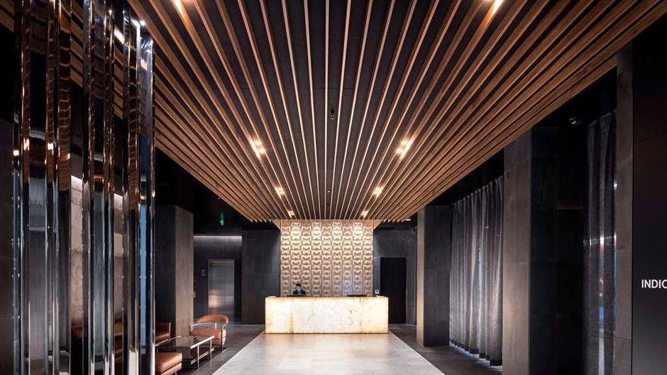 The Melbourne Hotel Lobby