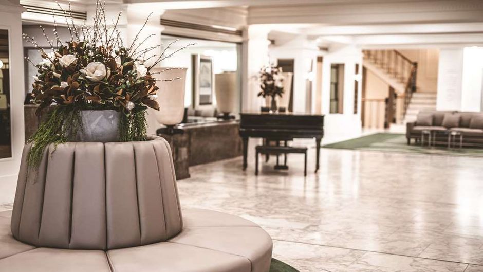 The Savoy Hotel on Little Collins Lobby
