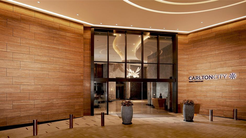 Carlton City Hotel Singapore Lobby
