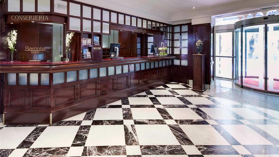 Sercotel Gran Hotel Conde Duque Lobby