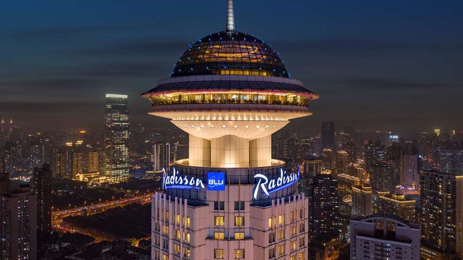 Radisson Blu Hotel Shanghai New World Exterior