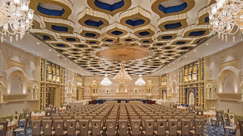 Radisson Blu Udaipur Palace Resort & Spa Ballroom