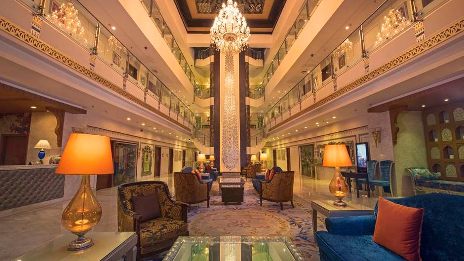 Radisson Blu Udaipur Palace Resort & Spa Lobby