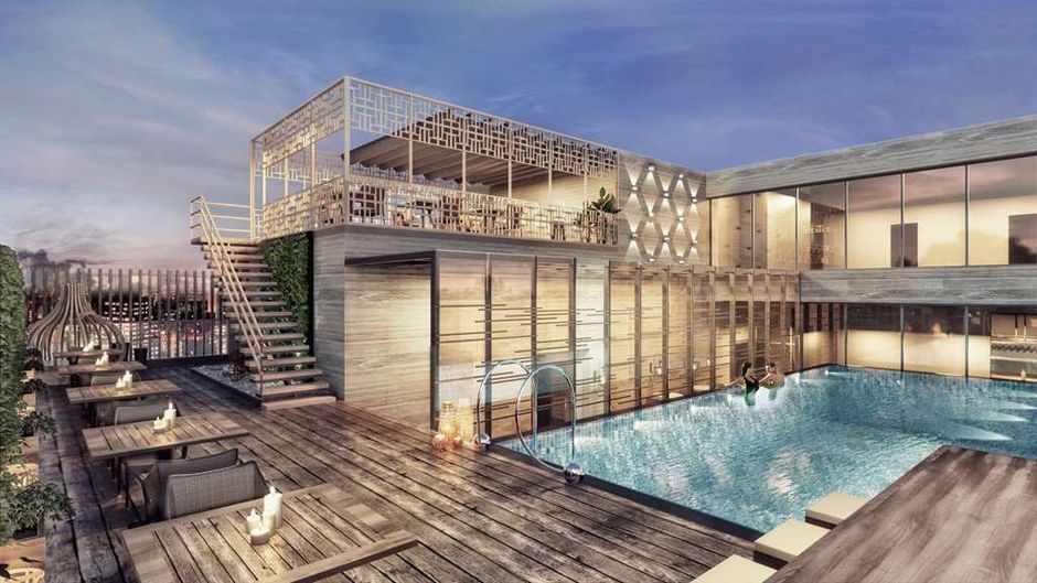 Radisson Lucknow City Center Pool