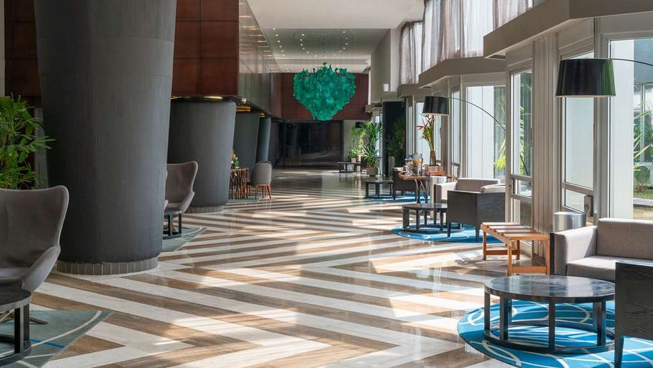 Radisson Blu Okoume Palace Hotel Lobby