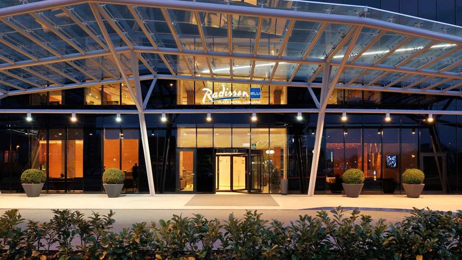 Radisson Blu Plaza Hotel, Ljubljana Exterior