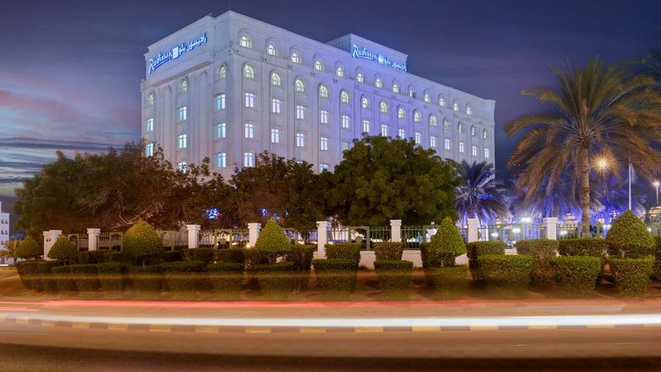 Radisson Blu Hotel Muscat Exterior