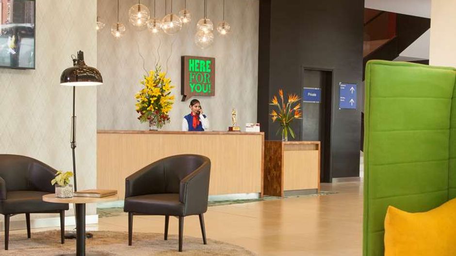 Park Inn by Radisson Gurgaon Bilaspur Lobby