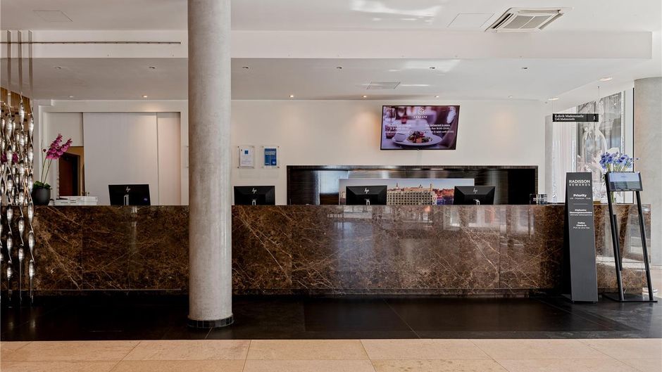 Park Inn By Radisson Meriton Tallinn Lobby