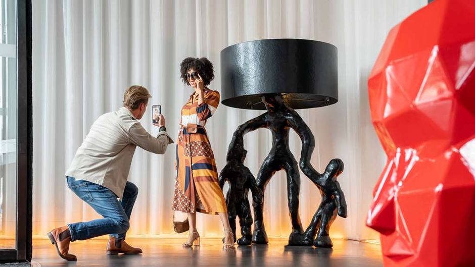 art'otel Amsterdam Lobby