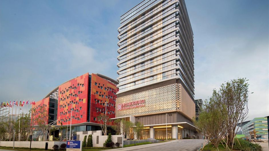Hilton Garden Inn Zhuhai Hengqin Exterior