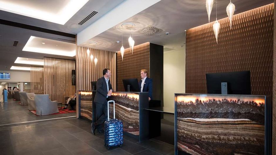 Rydges Wellington Airport Hotel Lobby