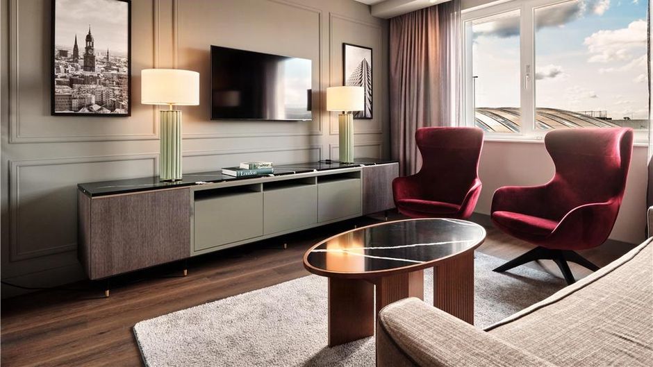 Radisson Blu Hotel, Hamburg Airport Suite