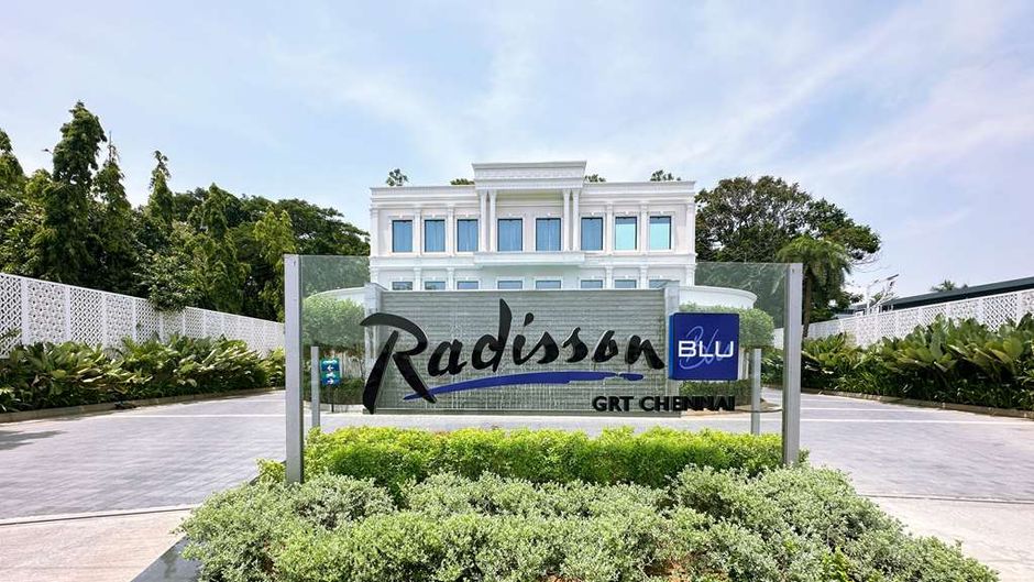 Radisson Blu Hotel Chennai Exterior