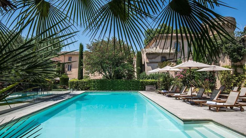 Chateau de Massillan Pool