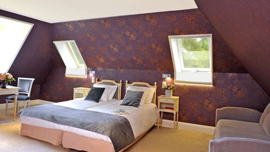 Hotel-Chateau de Bellefontaine Room